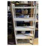 5 SHELF PLASTIC STORAGE SHELF