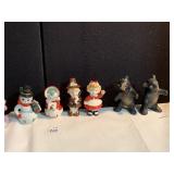 SALT & PEPPERS, BEARS, SNOWMEN ETC.