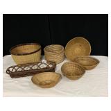 GROUP OF BASKETS