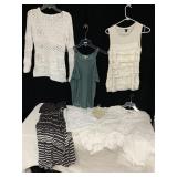 LADIES SZ SMALL, 2 VENUS CAMIS, STRIPED MAXI