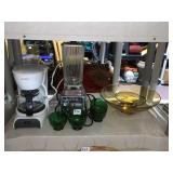 VINTAGE BLENDER , GLASS BOWL ETC.