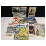 PHOTOGRAPH OF HORSES, ASSORTED MAGAZINES HOBBIES