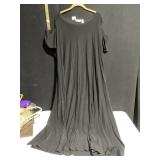 ATTITUDES BY RENEE LONG OFF THE SHOULDER BLACK