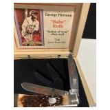 STEEL WARRIOR BABE RUTH KNIFE SET-312BR