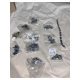 FOURTEEN BRACELETS BUTTERFLY OVAL HEART ETC.