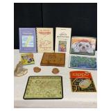 CARTOON ON WOOD, ZIPPO LIGHTER MOUSE PAD, NEW