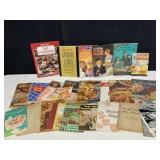 ASSORTED COOKBOOKS