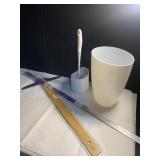 TRASH CAN , RULER ETC