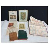 1957 CALENDAR COMPLETE, KENNYWOOD POSTER, ETC.