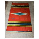 78X48 FRINGED TAPESTRY BLANKET