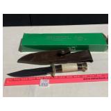 HEN & ROOSTER KNIFE & SHEATH GERMAN STAINLESS