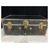 T-45 LONG LOCK MADE IN TH USA BLACK TRUNK WITH