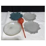 WOODFIELD STEUBENVILLE POTTERY, DENMARK PLATES,