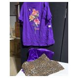 BOB MACKIE HIBICUS SHIRT, ANTHONY ORIGINAL VELVET