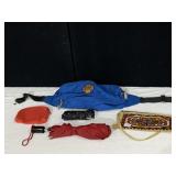 SKI PATROL FANNY PACK MAKEUP BAG UMBRELLAS