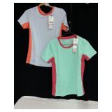 NWT LADIES SZ S ADIDAS ATHLETIC SHIRTS