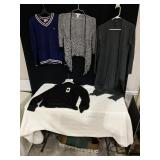 PUMA SZ M SWEATER, WHITE HOUSE BLACK MARKET LONG