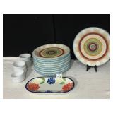 10 JAY IMPORT NATURAL ELEMENTS DINNER PLATES,