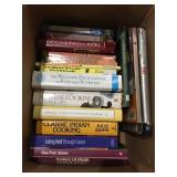 BOX OF COOKBOOKS INCLUDING ETHNIC COOKING,