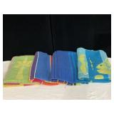 4 LARGE BEACH TOWELS