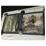 15.5X15.5 ORIGINAL ASIAN ART PIECES