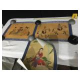 MATCHING ASIAN PRINTS, READY TO FRAME, 17X13