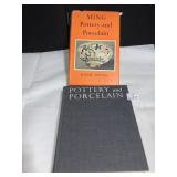 POTTERY AND PORCELAIN AND MING POTTERY BOOK