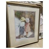 FRAMED BOY/GIRL PICTURE ANDERSON TRIPLE MAT