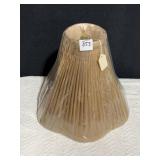 ROYAL DESIGNS LAMP SHADE, GOLDEN BROWN WITH