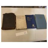 LEATHER BOUND NEW AND OLD TESTAMENT, THE SERVANT