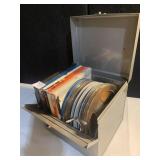 AUDIO TAPES IN METAL HOLDER