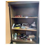 BATTEY TESTER AND CLEANING AGENTS WITH CABINET