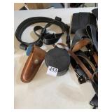 POCKET KNIFE HOLDER, STRAPS, Etc..