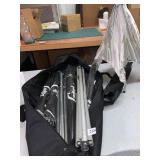 5 LIGHTING UMBRELLAS, AMERICAN PHOTOGRAPHIC STAND