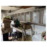 ALUMINUM EXTENSION LADDER 24FT