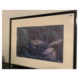 PRINT JAZZ DRUMMER LL SIGNED KILN