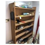 WOODEN 7 LEVEL SHELVE