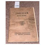 JAUGAR XK 150 MODEL OPERATING AND SERVICE BOOK