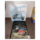 VESPA AND VINTAGE CAR BOOKS