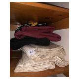 DRAPES, STEELER TOWEL