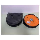 ORANGE ROLLA TAPE WITH LEATHER CASE