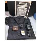 GE LIGHT METER, MINOLTA REF. SIGHT AND 1978
