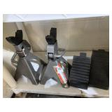 3 TON JACK STANDS WHEEL CHOCKS