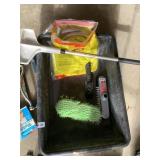 CAR CLEANING BRUSHES, SPRINKLER ETC.