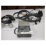 PANASONIC TAPE RECORDER, CORDS, ETC