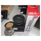 CANON 1000 T3 EXT CORD, TOKINSVIDEO WIDE