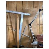 SWINGING LAMP, T SQUARE ETC.