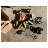 XL RAIN JACKET, NAILS Etc..