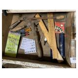SCREW DRIVER, RULER ETC.