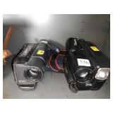 2 VIDEO CAMCORDERS